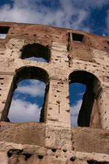 Colosseum in Rome at Sunset