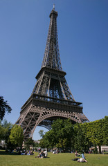 Eiffel Tower, Paris, France - Summer