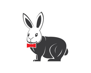 Fototapeta na wymiar Rabbit Logo