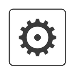 Zahnrad - Optionen - Einstellen - Simple App Icon