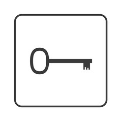 retro Schlüssel - Simple App Icon