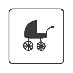 Plakat Kinderwagen - Simple App Icon