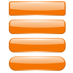Blank orange menu buttons