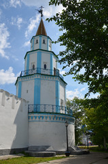 Fototapeta na wymiar Башня Раифского Богородицкого монастыря