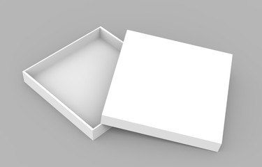 blank paper box