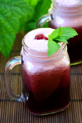 Berry summer cocktail