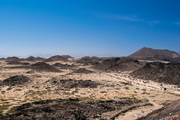 Insel Lobos bei Fuerteventura den Kanarischen Inseln
