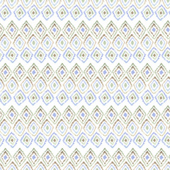 Seamless abstract ethnic pattern on a white background.