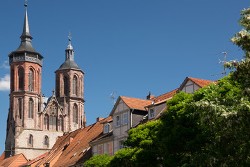 Fototapeta na wymiar Stadt Göttingen in Niedeersachsen