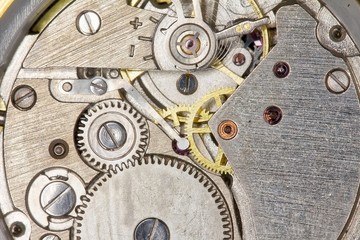 clockwork close-up