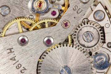 clockwork close-up