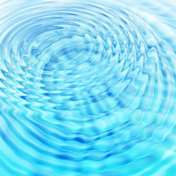 Background with abstract round water ripples