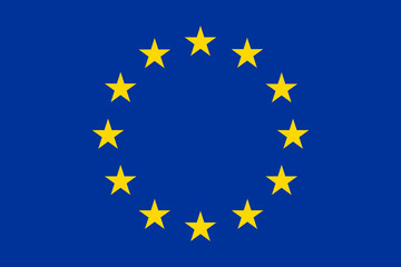 Bandiera europa - obrazy, fototapety, plakaty