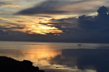 sunset/ sunrise