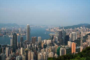 Fototapeta na wymiar 홍콩마천루, Hong Kong City View