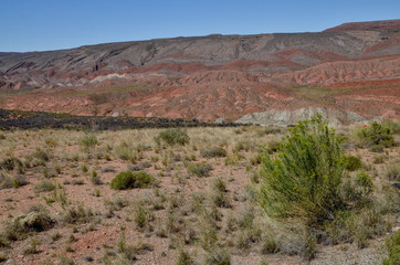 deserted wastelands and hills on the border between Utah and Arizona
Blanding, San Juan County, Utah, United States
