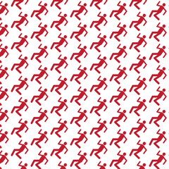 Pattern background slippery floor sign icon