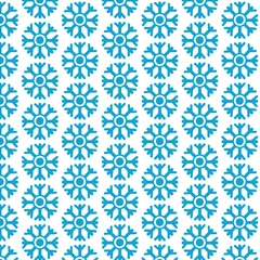 Fototapete Pattern background snowflake icon © icon0