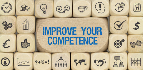 Improve your Competence / Würfel mit Symbole