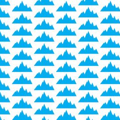 Pattern background mountain icon