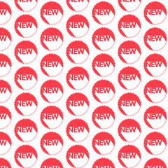 Pattern background New sign icon