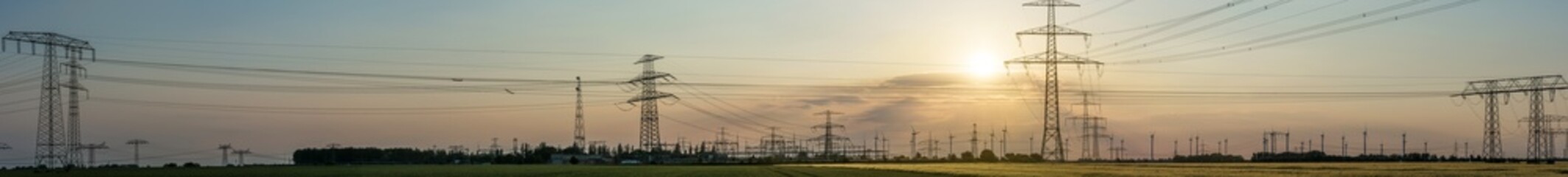 Stromnetz als wichtiger Bestand der Infrastruktur