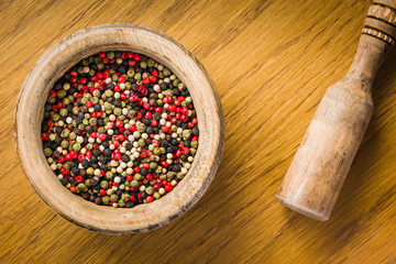 Colored Peppers Mix.