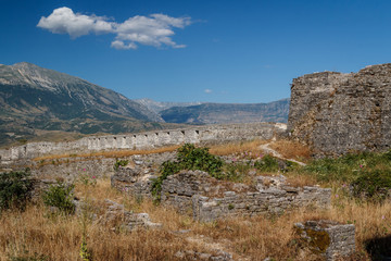 Medieval fortress of Gjirokaster town, Albania