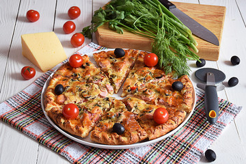 Tasty pizza