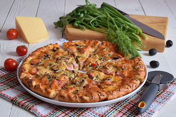 Tasty pizza