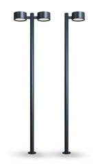 Modern Led Lamp Post - 3D rendering