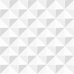 Geometric white vector seamless background.
