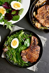 Bbq pork steak