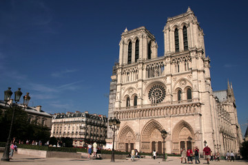Fototapeta na wymiar Notredame, Paris
