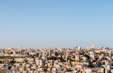 Fototapeta premium Jerusalem Cityscape - The Holy Land