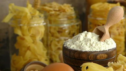 Macaroni Pasta Pastry  Delicious Carbohydrate Concept