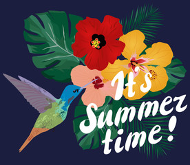 It is Summer Time Vector