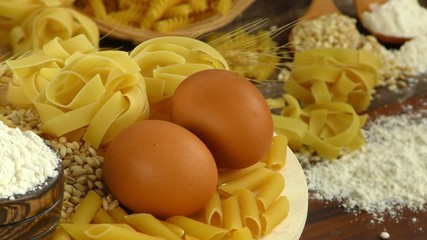 Macaroni Pasta Pastry  Delicious Carbohydrate Concept