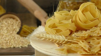 Macaroni Pasta Pastry  Delicious Carbohydrate Concept