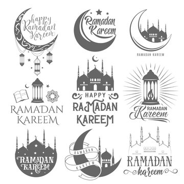 Vector illustration of islamic holy holiday Ramadan