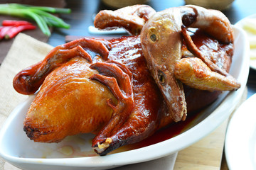 Close up peking duck