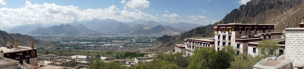Fototapeta na wymiar View from monastery