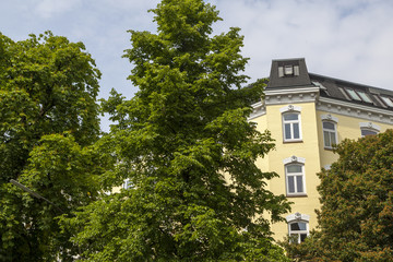 Altbaugebäude in Hamburg, Deutschland