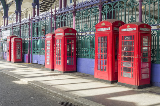 London phone boxes