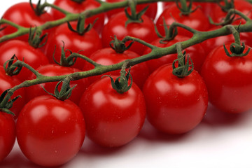 Rispentomaten aus der Nähe