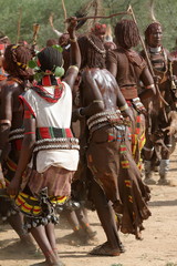 Volksstamm der Hamar im Omo Valley von Äthiopien 