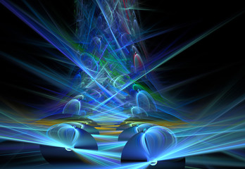 abstract fractal background