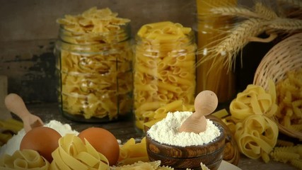 Macaroni Pasta Pastry  Delicious Carbohydrate Concept