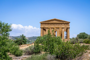 Temple of Concordia in the Valley of Temples - Agrigento, Sicily, Italy