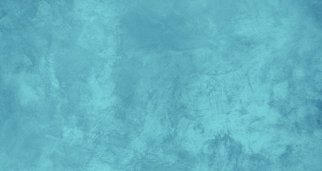 Beautiful Turquoise Grunge Stylized Background Banner